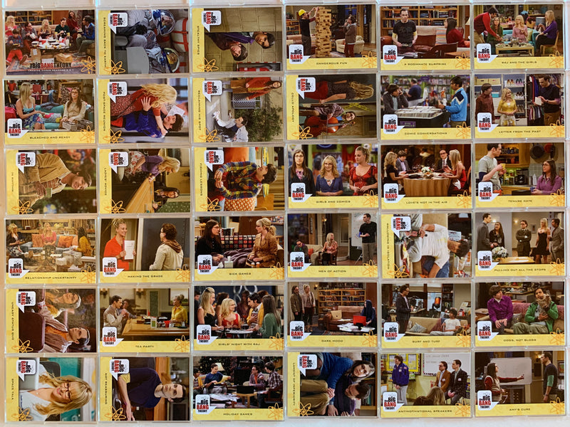 2016 Big Bang Theory Seasons 6 & 7 Base Trading Card Set 72 Card   - TvMovieCards.com