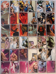 Marvel Dangerous Divas Series 1 Base Card Set 72 Cards   - TvMovieCards.com