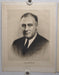FDR Franklin D. Roosevelt Portrait with Signature Etching Print 1933 WM Stevens   - TvMovieCards.com