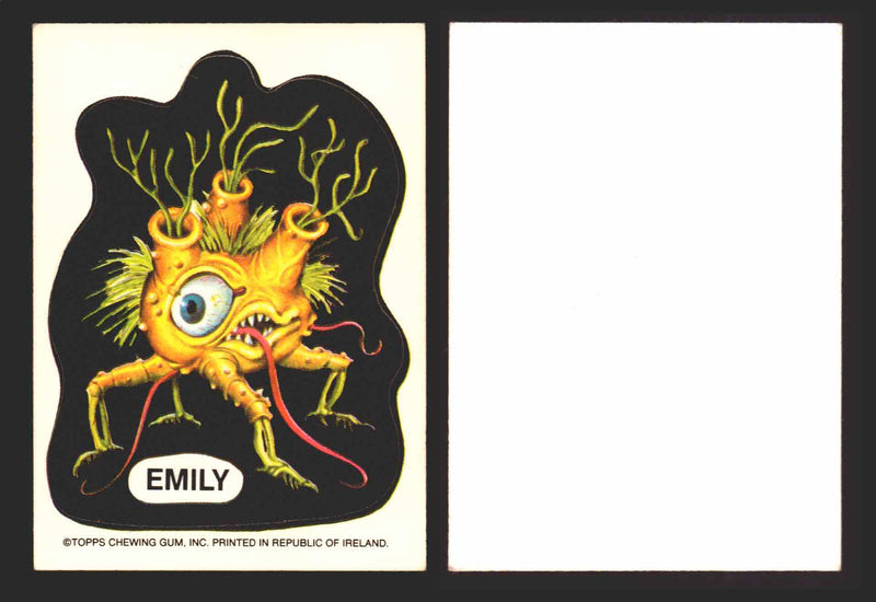 1976 Ugly Stickers Small White Back Trading Card You Pick Singles #1-55 U.K. Top Emily - TvMovieCards.com