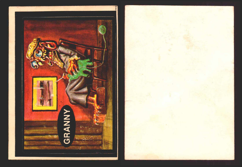 1976 Ugly Stickers White Back Trading Card You Pick Singles #1-55 Topps Granny  - TvMovieCards.com