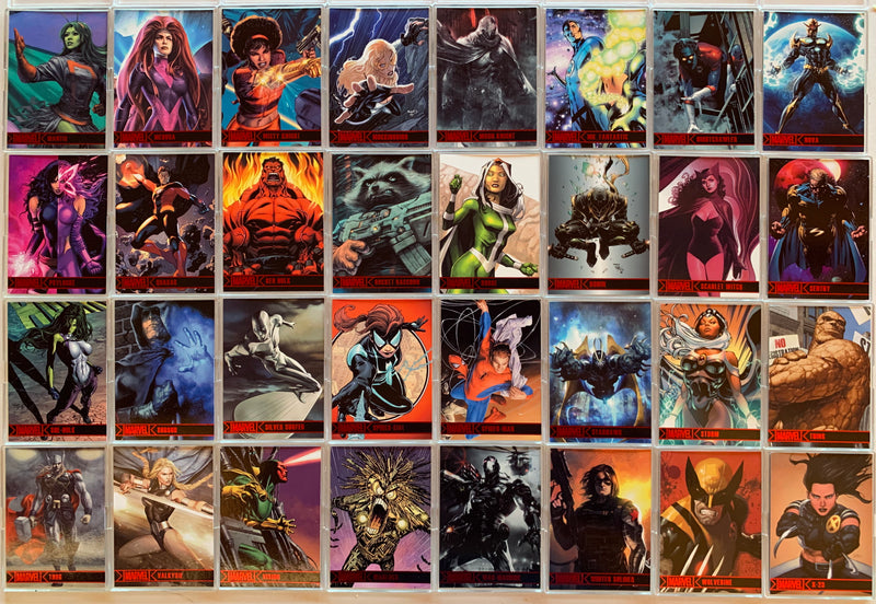 Marvel Greatest Heroes Base Card Set 81 Cards Rittenhouse 2012   - TvMovieCards.com