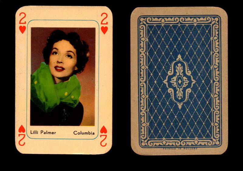 1959 Maple Leaf Hollywood Movie Stars Playing Cards You Pick Singles   - TvMovieCards.com