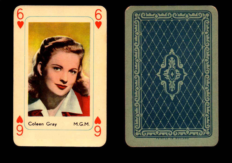 1959 Maple Leaf Hollywood Movie Stars Playing Cards You Pick Singles   - TvMovieCards.com