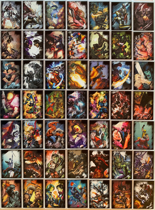 Marvel Heroes and Villains Base Card Set 81 Cards Rittenhouse 2010   - TvMovieCards.com