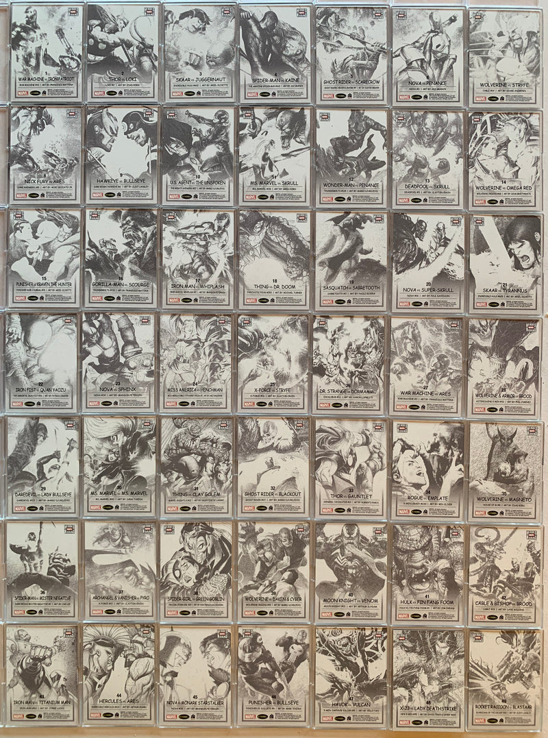 Marvel Heroes and Villains Base Card Set 81 Cards Rittenhouse 2010   - TvMovieCards.com