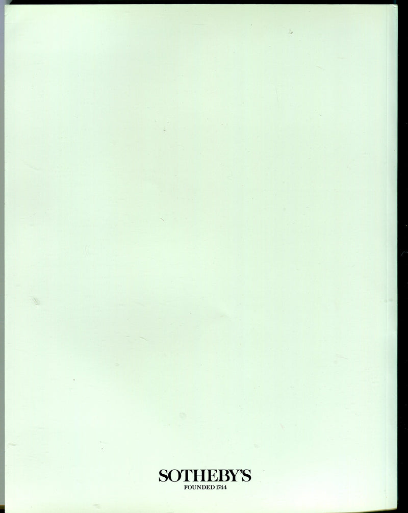 Sothebys Auction Catalog May 7 1991 Impressionist & Modern Paintings Part I   - TvMovieCards.com