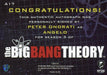 Big Bang Theory Season 5 Peter Onorati as Angelo Autograph Card A17   - TvMovieCards.com