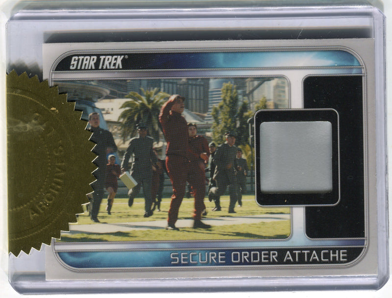 Star Trek The Movie 2009 RC1 Secure Order Attache 3-Case Relic Incentive Card   - TvMovieCards.com