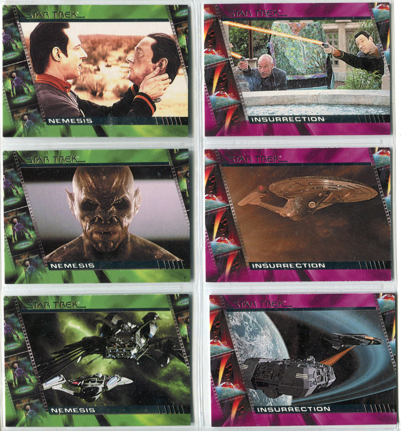 Star Trek Complete Movies 2007 Plot Synopses Chase Card Set S1 - S30 Rittenhouse - TvMovieCards.com