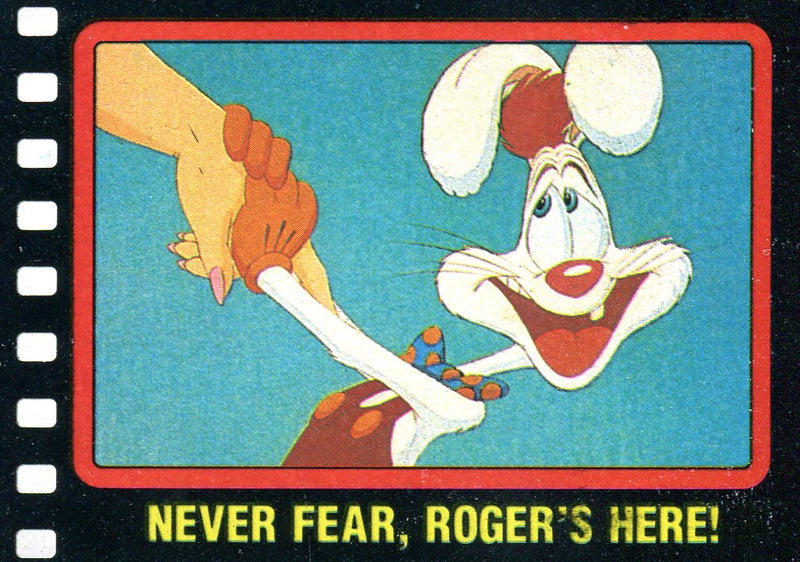 Who Framed Roger Rabbit? Movie Vintage Card Set 132 Cards Topps 1987   - TvMovieCards.com