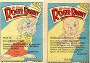 Who Framed Roger Rabbit? Movie Vintage Card Set 132 Cards Topps 1987   - TvMovieCards.com