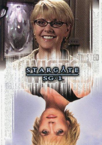 Stargate SG-1 Season Eight Twisted Samantha Carter Rewards Chase Card T10   - TvMovieCards.com