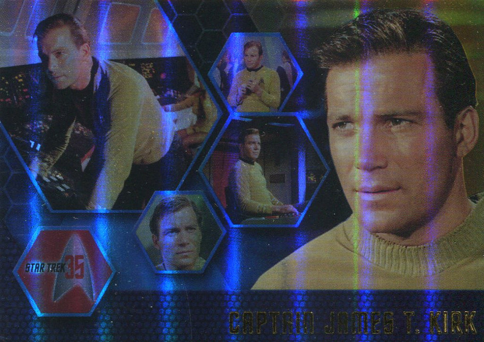 Star Trek 35th Anniversary HoloFEX Promo Card P1 Rittenhouse 2001   - TvMovieCards.com