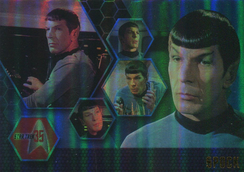 Star Trek 35th Anniversary HoloFEX Promo Card P2 Rittenhouse 2001   - TvMovieCards.com