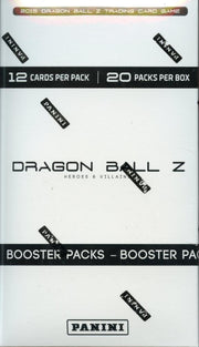 Dragon Ball Z Heroes & Villains TCG Game Booster Card Box 20ct   - TvMovieCards.com