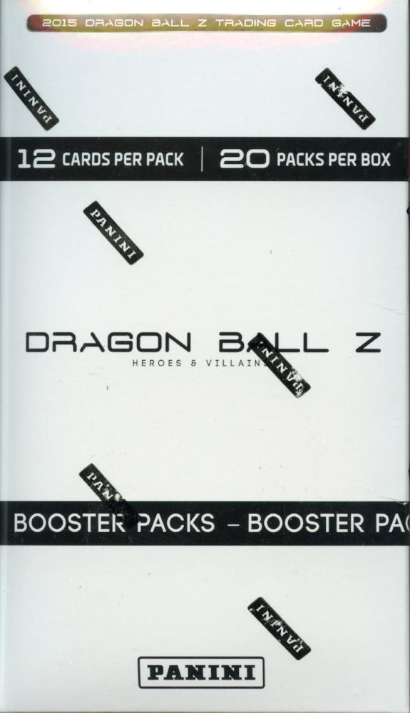 Dragon Ball Z Heroes & Villains TCG Game Booster Card Box 20ct   - TvMovieCards.com