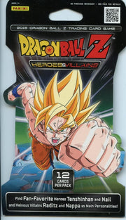 Dragon Ball Z Heroes & Villains TCG Game Booster Card Box 20ct   - TvMovieCards.com