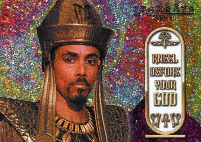 Stargate SG-1 Season Eight Kneel Before Your God Limited Chase Card G2 #171/375   - TvMovieCards.com