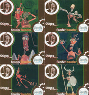Robots Movie Fender Bender Embossed Chase Card Set 6 Cards   - TvMovieCards.com