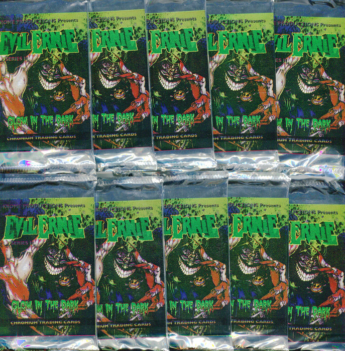 Evil Ernie Series Two Glow in the Dark Card Pack Lot 10 Sealed Packs   - TvMovieCards.com