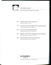 Sothebys Arcade Auction Catalog June 12 1991 Modern and Contemporary Paintings   - TvMovieCards.com