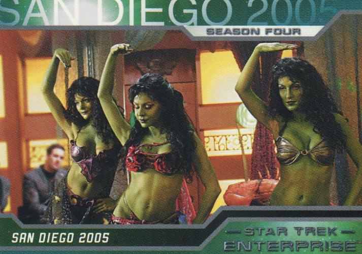 Star Trek Enterprise Season 4 Four Promo Card SD2005 Single Trading Card   - TvMovieCards.com
