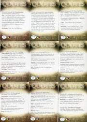 Ghost Whisperer Seasons 3 & 4 Foil Quotes Chase Card Set Q1 thru Q9   - TvMovieCards.com