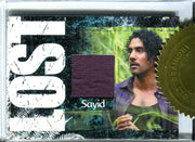 Lost Archives Naveen Andrews as Sayid Jarrah Case Topper Relic Costume Card #426   - TvMovieCards.com