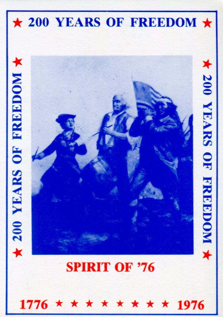 200 Years of Freedom Vintage Trading Card Set 45 Cards Sports Stars 1976   - TvMovieCards.com