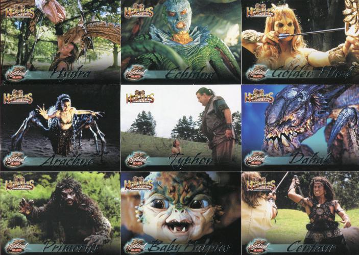 Hercules The Complete Journeys Mythical Beasts Chase Card Set 9 Cards M1 -M9   - TvMovieCards.com