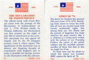 200 Years of Freedom Vintage Trading Card Set 45 Cards Sports Stars 1976   - TvMovieCards.com