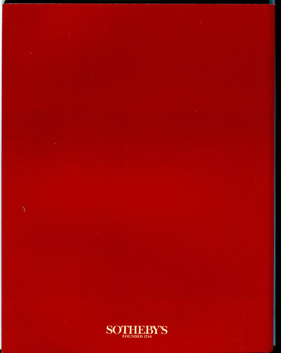 Sothebys Auction Catalog June 25 1991 Impressionist & Modern Paintings Part I   - TvMovieCards.com