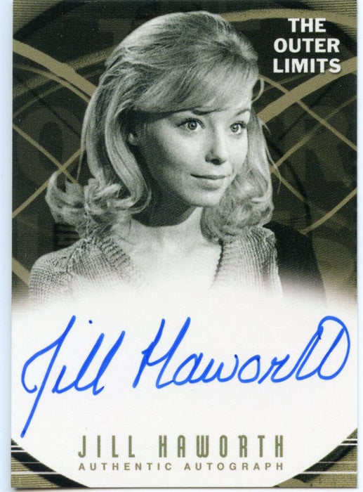 Outer Limits Premiere Autograph Card A15 Jill Haworth as Cathy Evans   - TvMovieCards.com