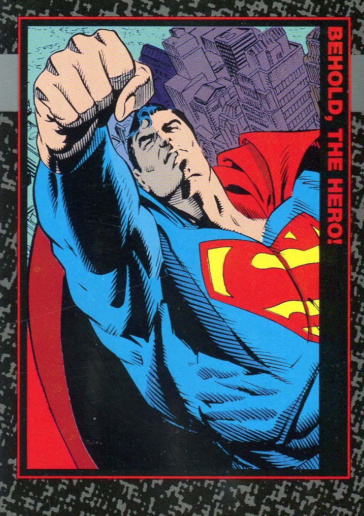 Superman Doomsday The Death of Superman Base Card Set 100 Cards Skybox 1992   - TvMovieCards.com