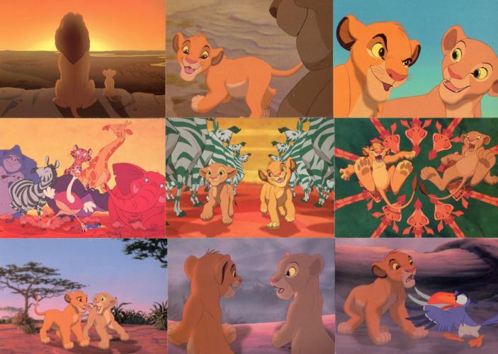 Lion King Disney Movie Series 1 Base Card Set 90 Cards Skybox 1994   - TvMovieCards.com