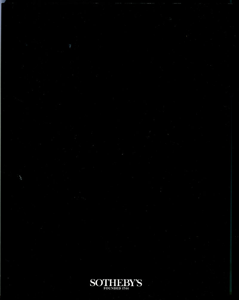 Sothebys Auction Catalog June 27 1991 Post War and Contemporary Art   - TvMovieCards.com