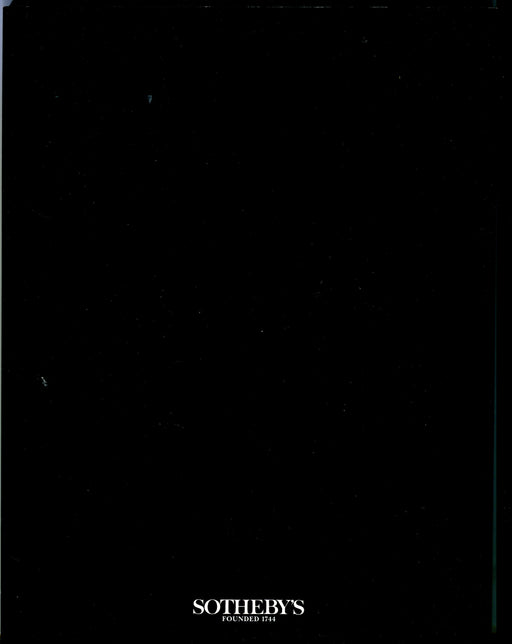 Sothebys Auction Catalog June 27 1991 Post War and Contemporary Art   - TvMovieCards.com