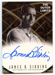 Outer Limits Premiere Autograph Card A5 James B. Sikking as The Botanist   - TvMovieCards.com