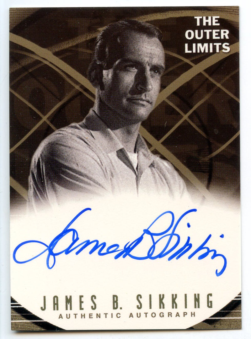 Outer Limits Premiere Autograph Card A5 James B. Sikking as The Botanist   - TvMovieCards.com