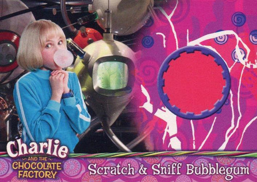 Charlie & Chocolate Factory Box Topper Scratch & Sniff Chase Card BT1   - TvMovieCards.com