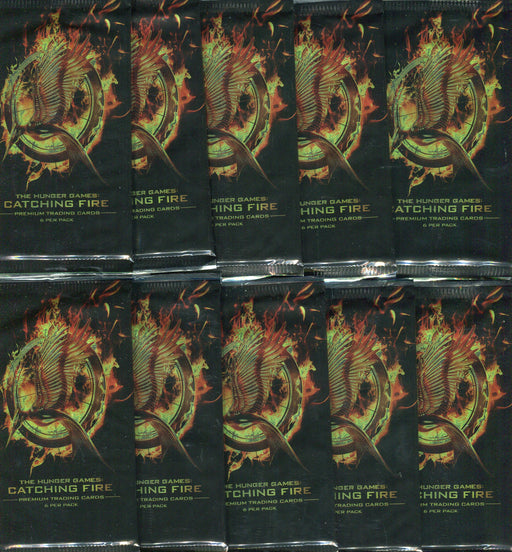 Hunger Games Catching Fire Movie Card Pack Lot 10 Sealed Packs   - TvMovieCards.com