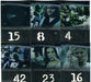 Lost Season 1 One Numbers Die-Cut Trading Card Set of 6 - #4 #8 #15 #16 #23 #42   - TvMovieCards.com