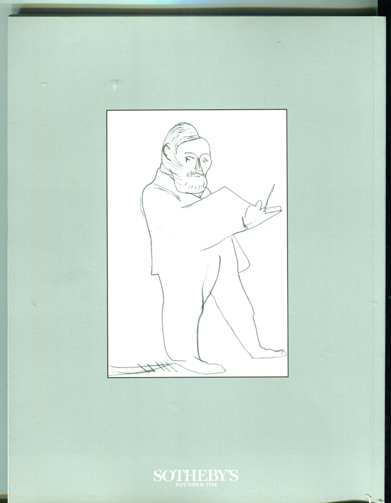 Sothebys Auction Catalog March 25 1992 Impressionist Modern Art Ceramics Silver   - TvMovieCards.com
