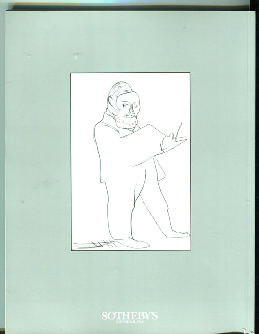 Sothebys Auction Catalog March 25 1992 Impressionist Modern Art Ceramics Silver   - TvMovieCards.com