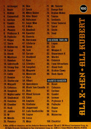Marvel  X-Men 1996 Fleer Retail Base Card Set 100 Cards   - TvMovieCards.com