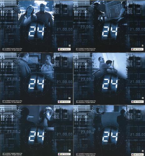 24 Twenty Four Season 4 Rare Foil Chase Card Set   - TvMovieCards.com