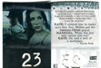 Lost Season 1 One Numbers Die-Cut Trading Card Singles- #4 #8 #16 #23 #42 #23  - TvMovieCards.com