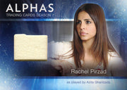 Alphas Season 1 Rachel Pirzad's White Shirt Wardrobe Costume Card M11   - TvMovieCards.com