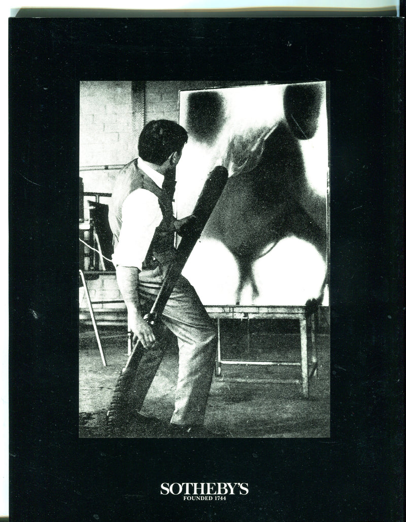 Sothebys Auction Catalog March 26 1992 Post War & Contemporary Art   - TvMovieCards.com